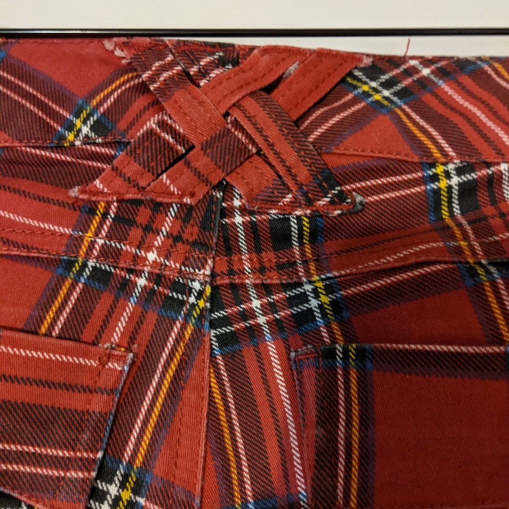 Red Plaid Pants From Tripp NYC - Picture 2 of 7